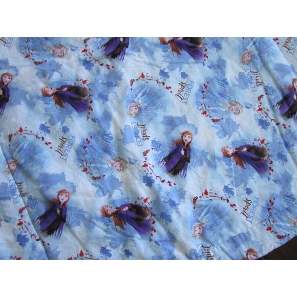 Disney Frozen 2 Forest Spirit Blanket Comforter Reversible -Elsa, Anna, Kristoff - Picture 7 of 14